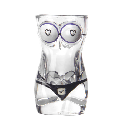 Body Art Glass Bikini Cup