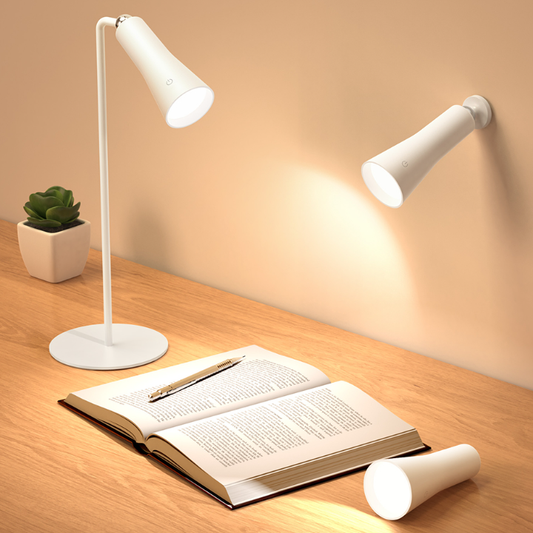 3 In 1 Magnetic Portable Table Lamp - Fully Flexible Lighting & Dimmable Eye Caring LED Lamp