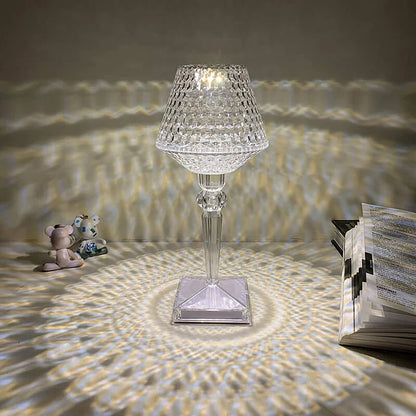 Crystal Diamond Table Lamp - Create Romantic Atmosphere