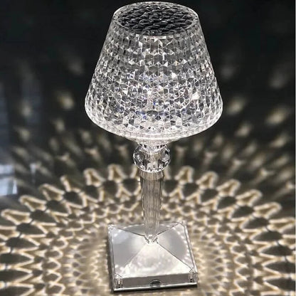 Crystal Diamond Table Lamp - Create Romantic Atmosphere