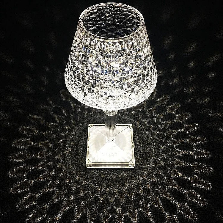 Crystal Diamond Table Lamp - Create Romantic Atmosphere