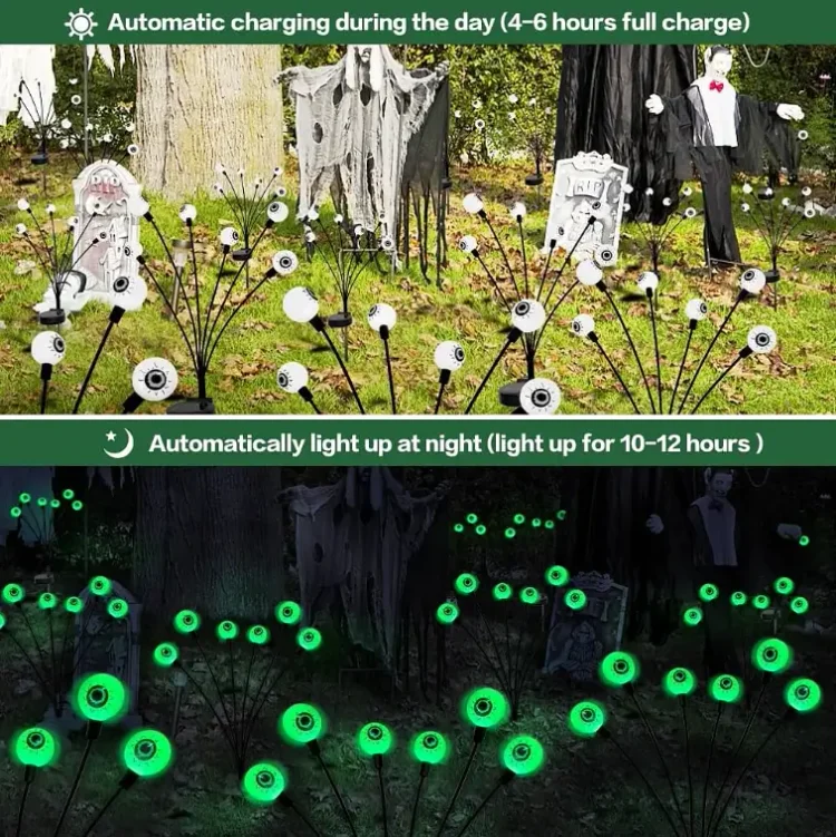 Halloween Solar Eyeball Lights