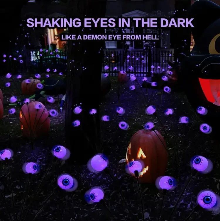 Halloween Solar Eyeball Lights