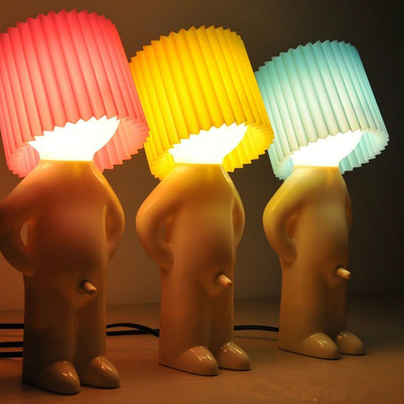 Shy Man Creative Lamp Small Night Light