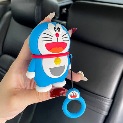 Cute Cartoon Car Keychain Cover Silicone Molded Protective Case