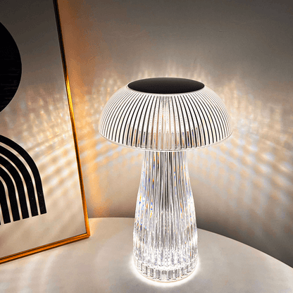 Creative Mushroom Table Lamp - Diamond Crystal Lamp With Colorful Ambient Light