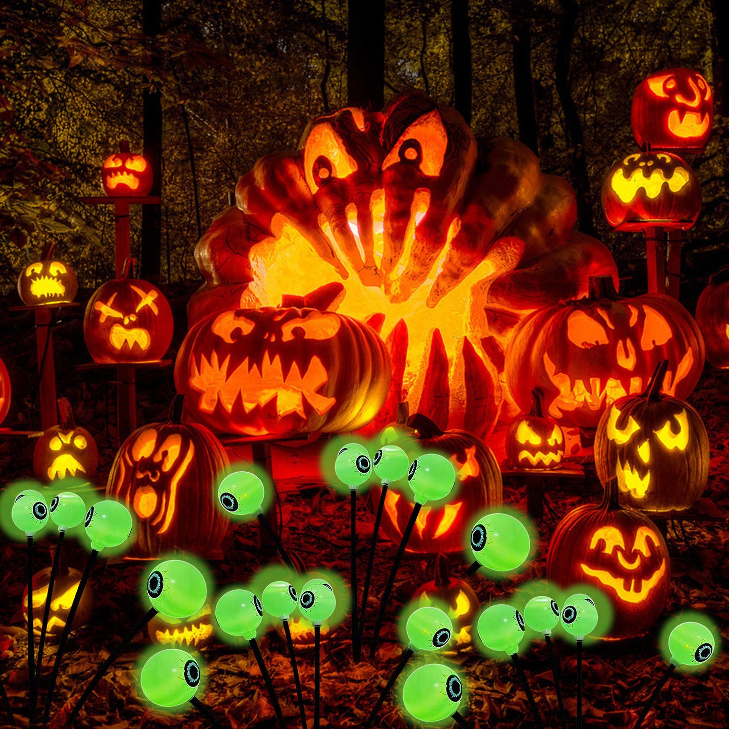 Halloween Solar Eyeball Lights