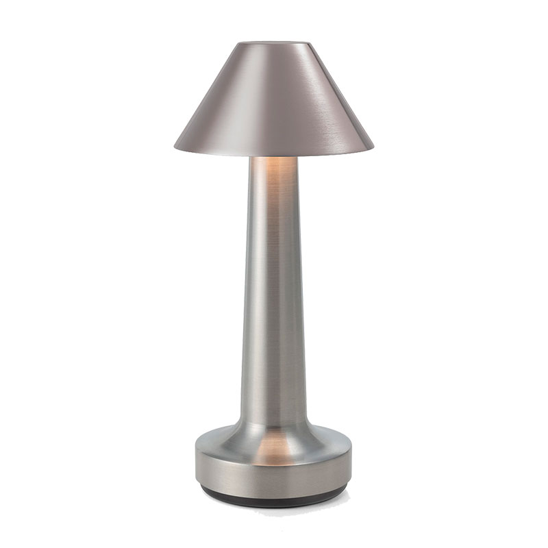 LED Enclosed Conical Table Lamp