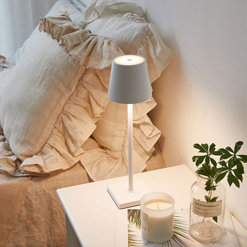 LED Creative Rechargeable Table Lamp -  Portable Bedside Lamp Bar Atmosphere Decorative Lamp