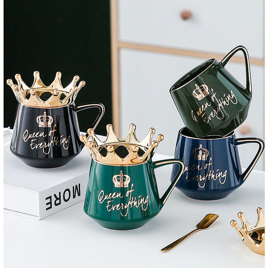 Crown Ceramic Coffee Mug